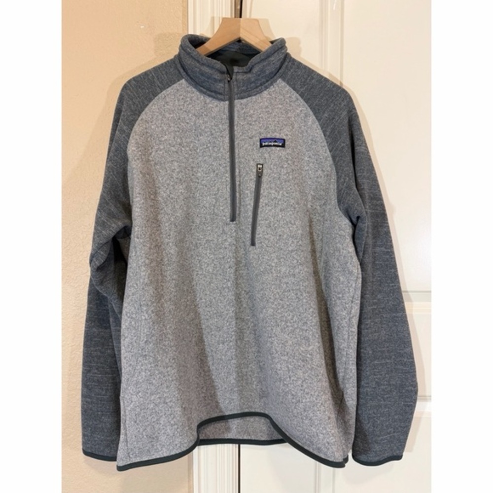 Patagonia Men's Better Sweater 1/4-Zip fleece pullover Size XL